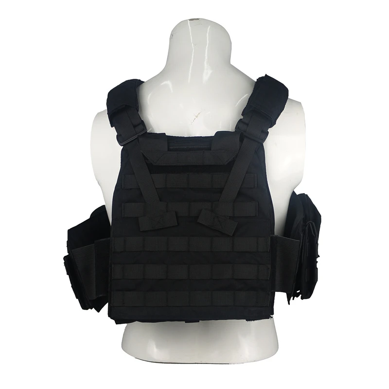LQARMY 1000D Nylon Plate Carrier Tactical Vest Outdoor Hunting Protective Adjustable MODULAR Vest for Airsoft Combat Accessories