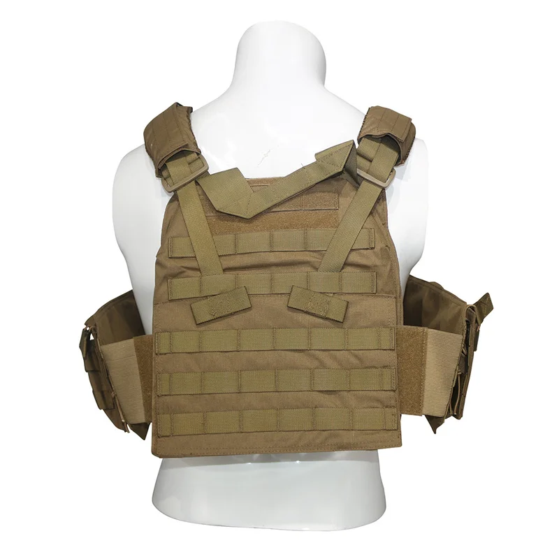 LQARMY 1000D Nylon Plate Carrier Tactical Vest Outdoor Hunting Protective Adjustable MODULAR Vest for Airsoft Combat Accessories