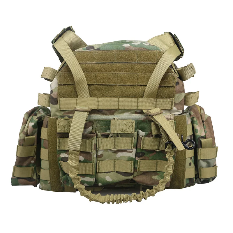 LQARMY 1000D Nylon Plate Carrier Tactical Vest Outdoor Hunting Protective Adjustable MODULAR Vest for Airsoft Combat Accessories