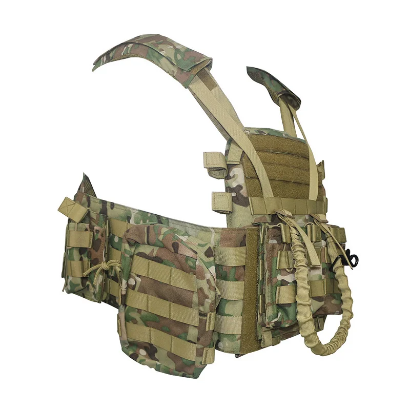 LQARMY 1000D Nylon Plate Carrier Tactical Vest Outdoor Hunting Protective Adjustable MODULAR Vest for Airsoft Combat Accessories