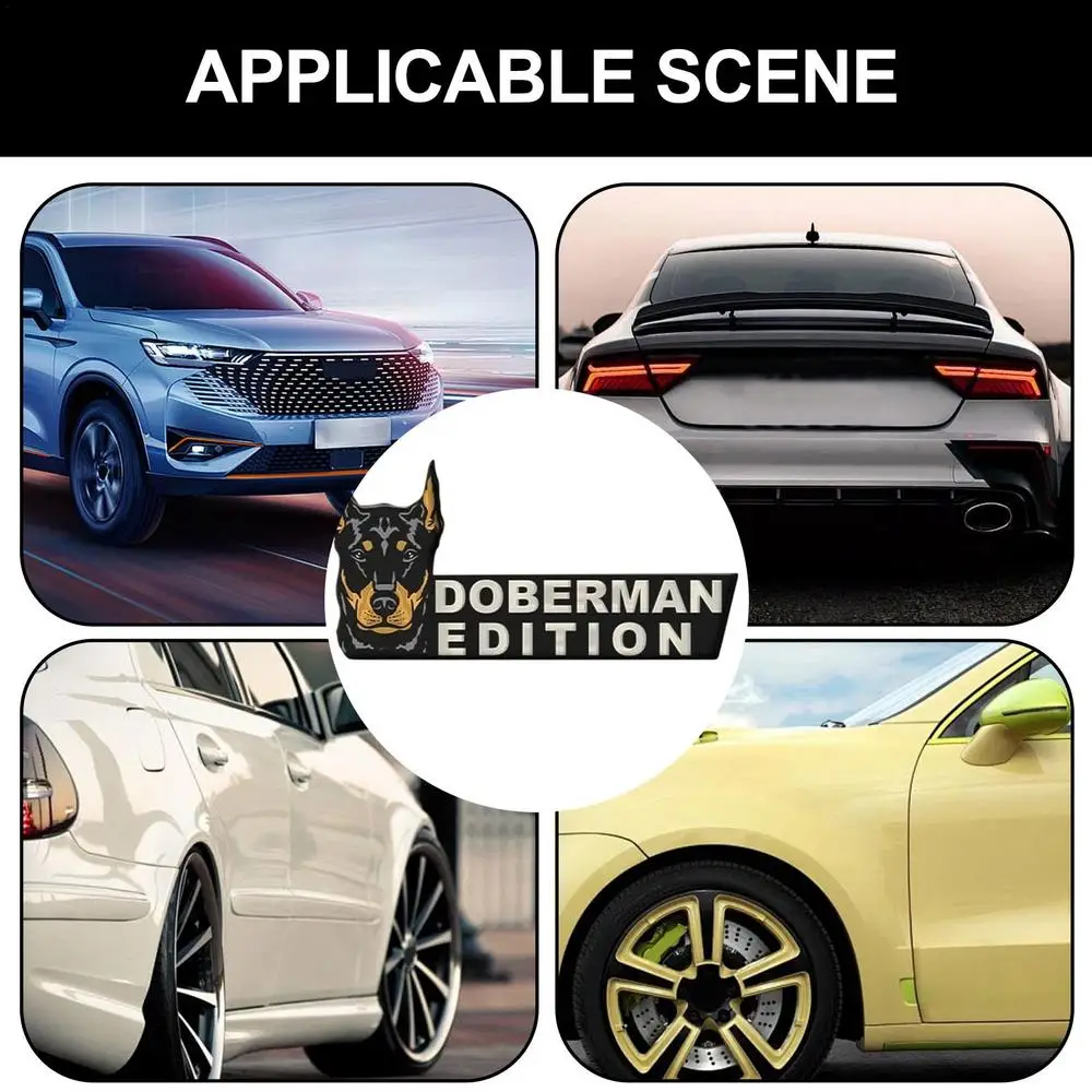 Dog Car Badge Funny Automotive Car Badge Acrylic Badge Sticker For Car Car Decals Bumper Stickers Funny Automotive Car Badge For