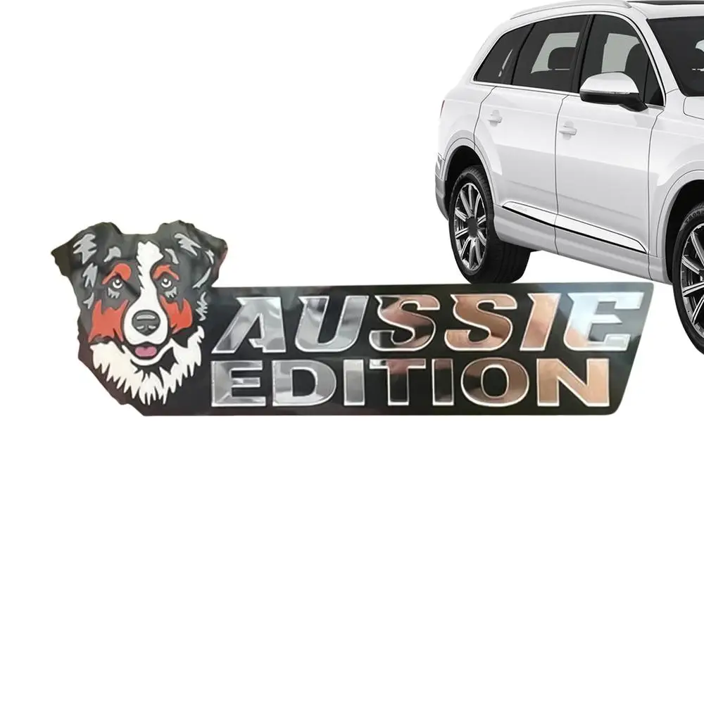 Dog Car Badge Funny Automotive Car Badge Acrylic Badge Sticker For Car Car Decals Bumper Stickers Funny Automotive Car Badge For
