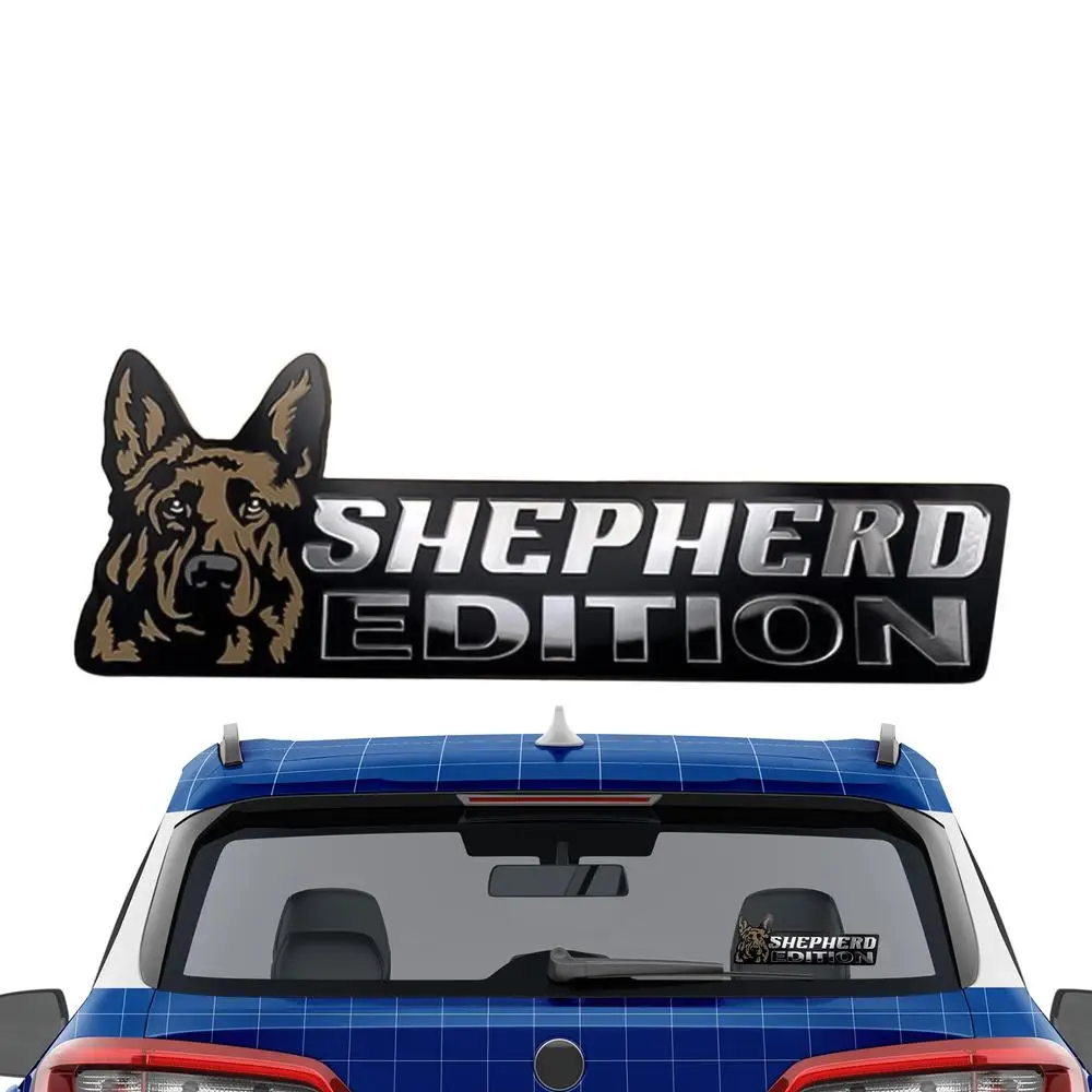 Dog Car Badge Funny Automotive Car Badge Acrylic Badge Sticker For Car Car Decals Bumper Stickers Funny Automotive Car Badge For