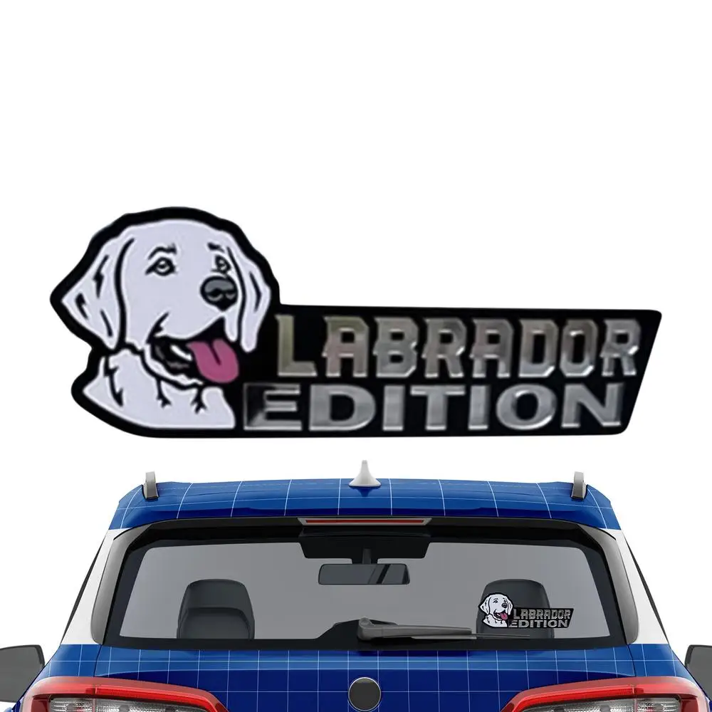 Dog Car Badge Funny Automotive Car Badge Acrylic Badge Sticker For Car Car Decals Bumper Stickers Funny Automotive Car Badge For