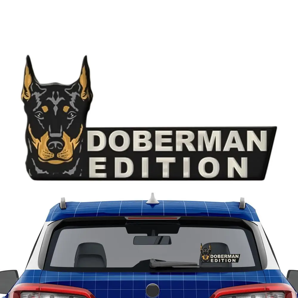 Dog Car Badge Funny Automotive Car Badge Acrylic Badge Sticker For Car Car Decals Bumper Stickers Funny Automotive Car Badge For