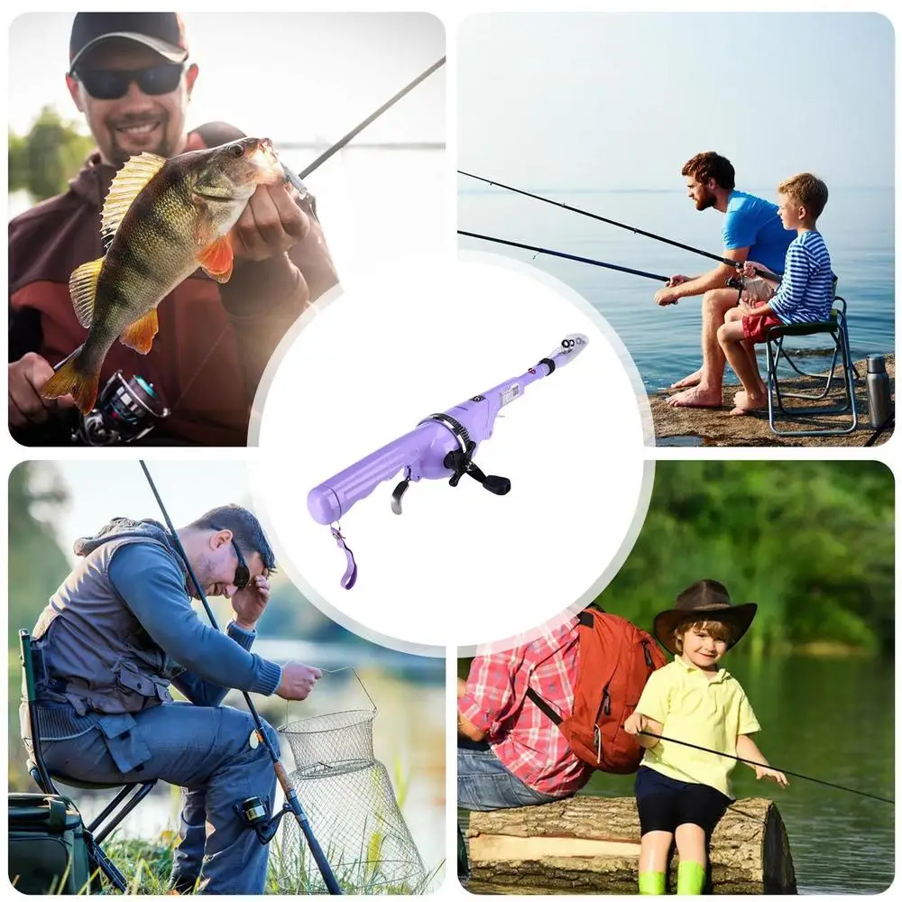 Fishing Rod & Reel Combos Pocket Fishing Rod Rod And Reel Combo Fishing Gear And Equipment Sea Fishing Rod For Sea Fishing