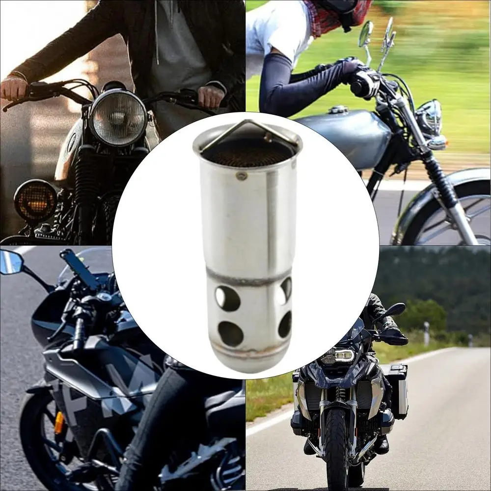 Baffle Noise Sound Eliminator Exhaust Muffler Silencer Exhaust Pipe Silencer Insert Muffler Engines Performance Parts Removable