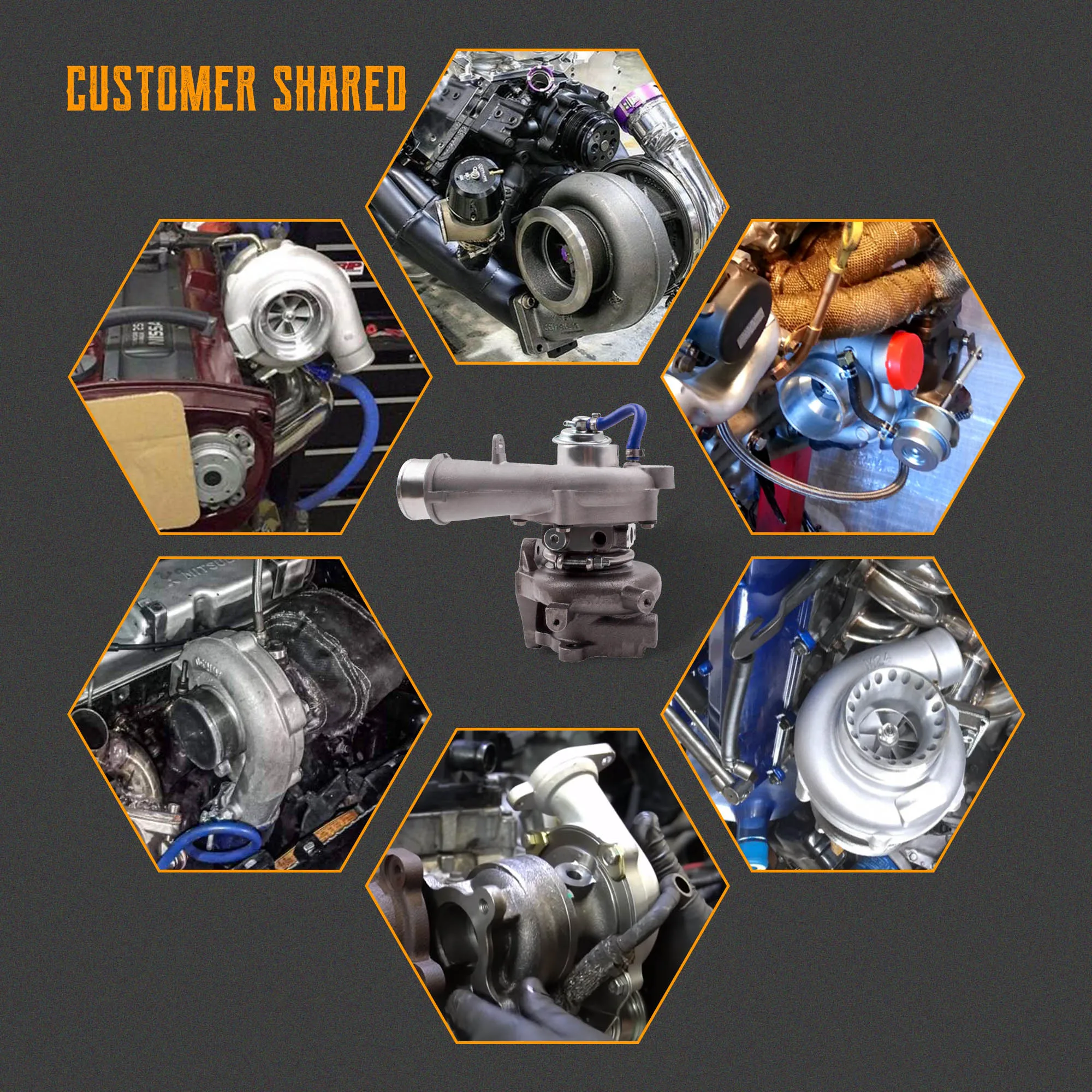 Turbocharger For Mazda CX-7 CX7 3 6 2.3L 2006 2007 2008 2009 2010 2013 2013 2014