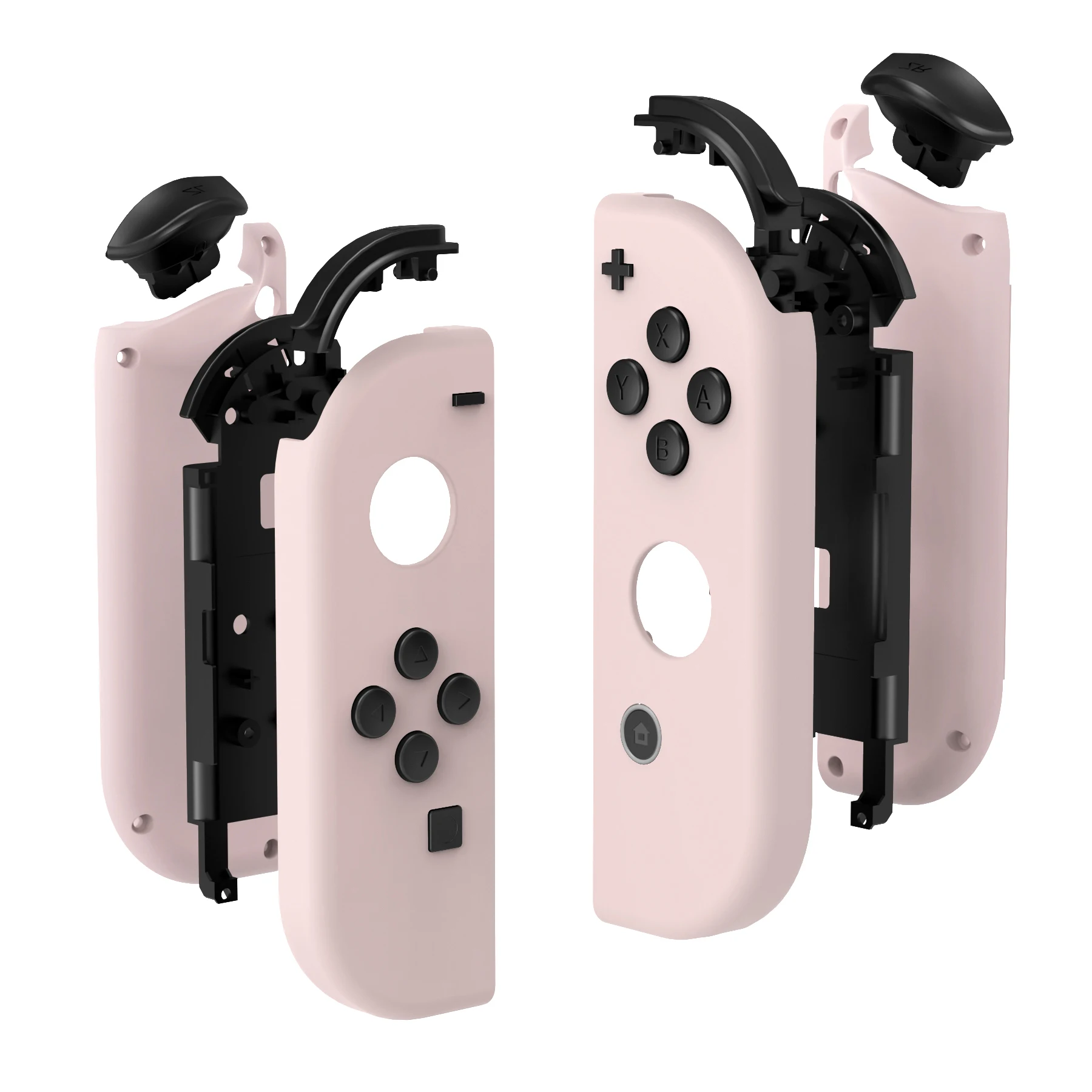 eXtremeRate DIY Replacement Shell Case for NS Switch & OLED JoyCon - Sakura Pink