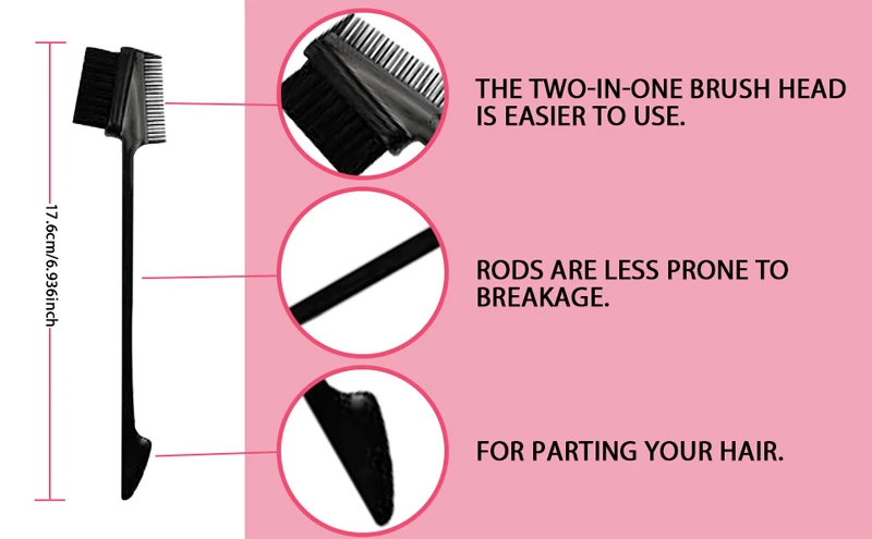 Goiple Hair Wax Stick for Slick Flyaways Control Frizz Lace Front Adhesive Glue for Wigs Bond with Tools