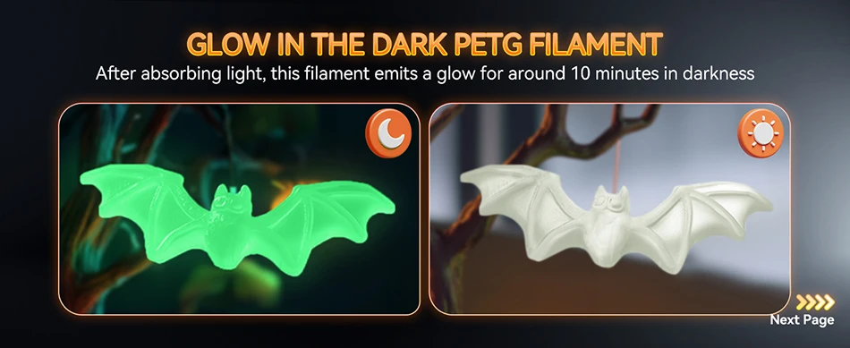 JAYO PETG/PLA 3D Filament 1.75mm 5.5KG Glow in the Dark PLA 3D Printer Filament Neatly Wound Luminous PETG 3D Printing MaterialS