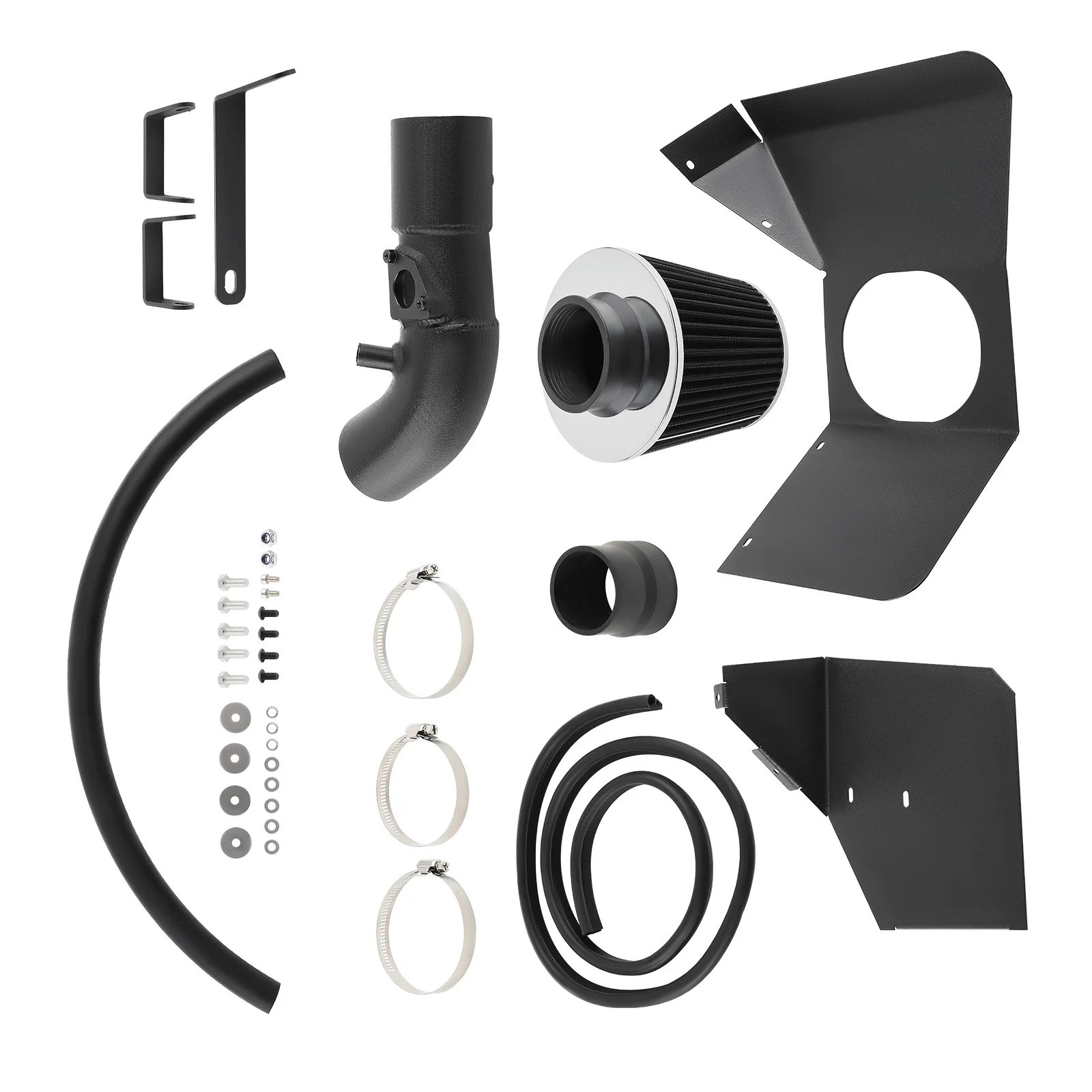 Heat Shield Cold Air Intake Kit+Filter For 2009-2017 Toyota Corolla w HI-TY-03RD AHI-TY-03GK