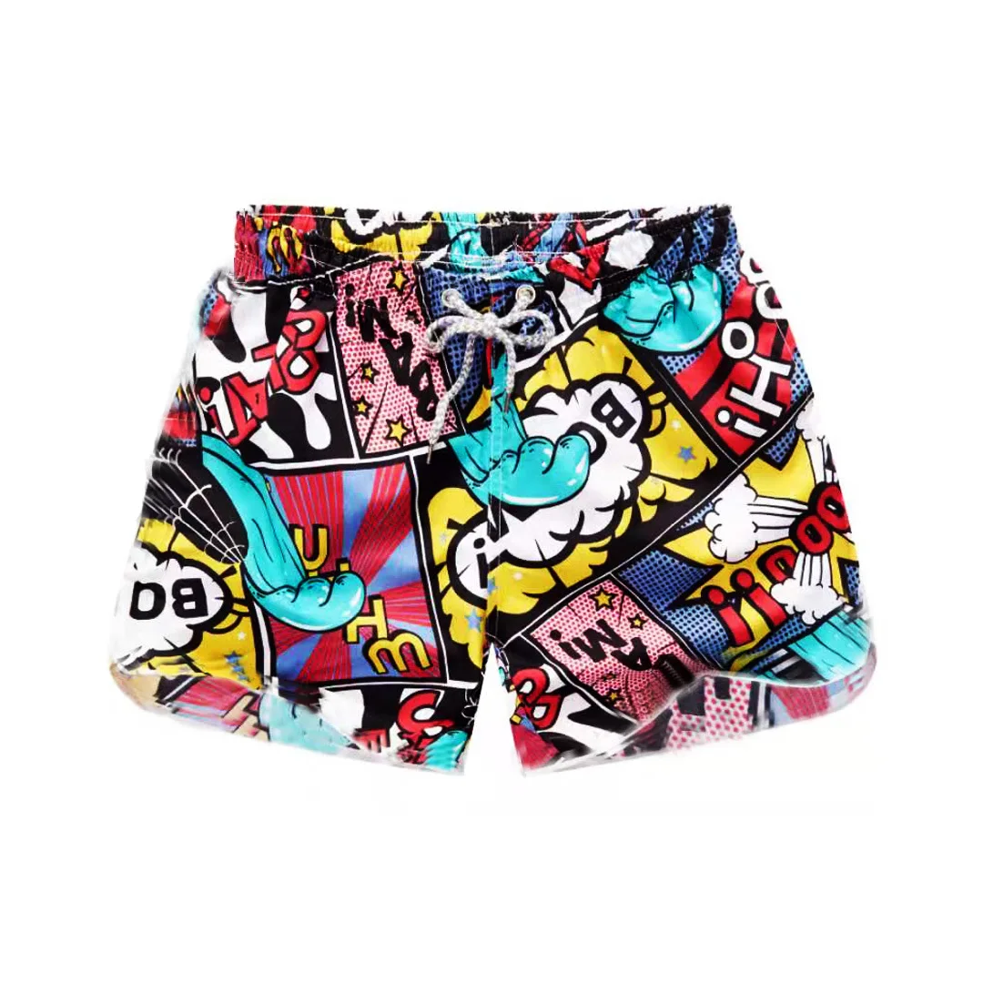 Sexy Women's Stretch Swim Board Shorts Quick Dry Athletic Beach Swimming Trunks High Waist Swimsuits Bathing Suit