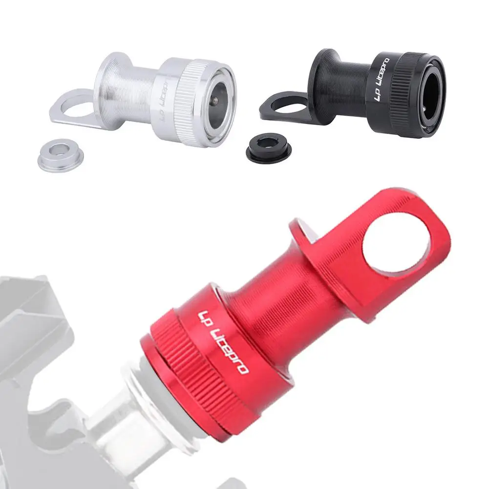 Bicycle Quick Release Pedal Base Buckle For Brompton Folding Bike Aluminum Alloy Pedal Mounting Fixing Adapter Bike Accessories
