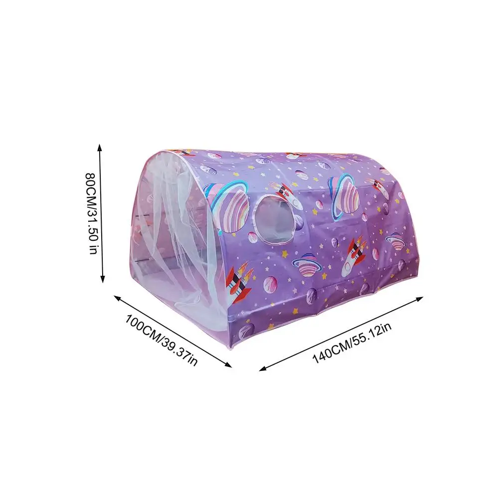 Kids Play Tents Starlight Bed Canopy Dream Tent For Double Bed Portable Kids Tent Child Baby Toys Fairy House For Children