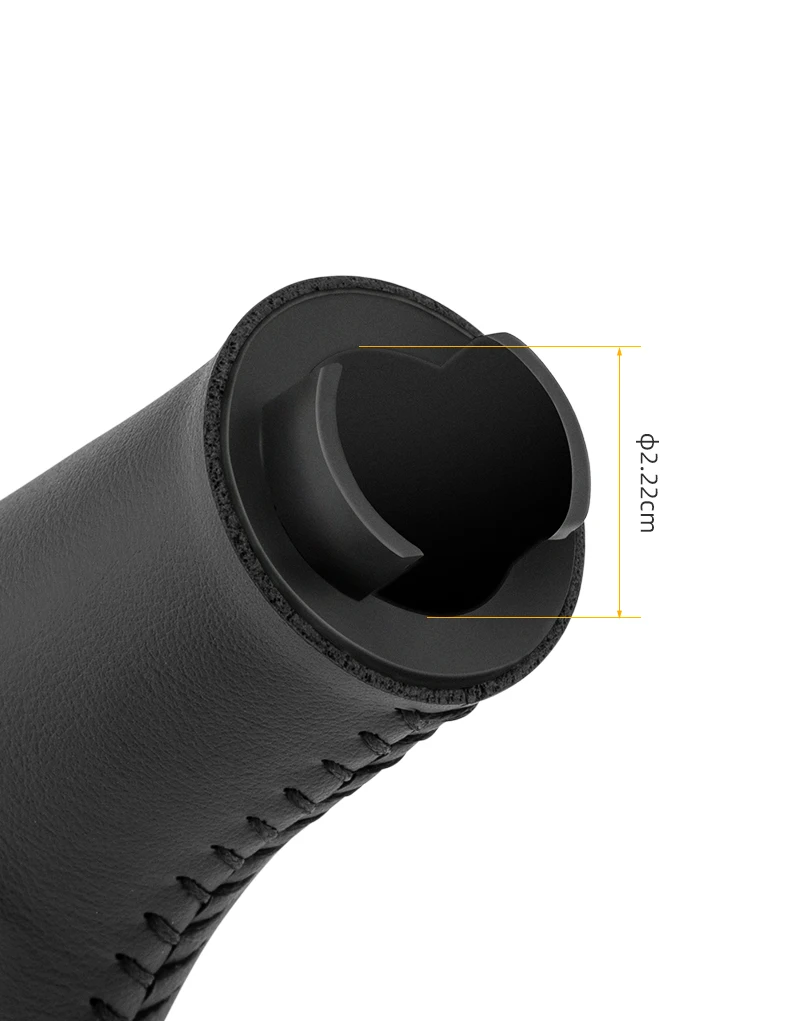 ROCKBROS Bicycle Grips Ultralight Aluminum Alloy Leather Handlebar Comfortable Shock-Absorbing Soft Grips Road Bike Accessories