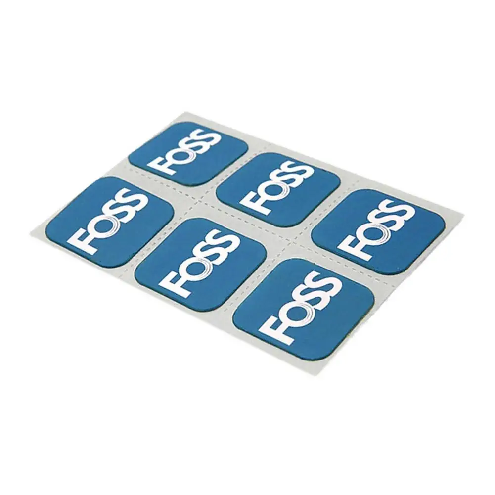 6pcs foss Rubber Puncture Patches Bicycle Tire Tyre Tube Repair Cycle Patch Kit No Glue Bicycle Inner Tube Puncture Repair Tools