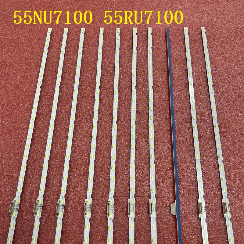 LED Strip For Samsung LM61-00609A UE55NU7021 UE55NU7091U UE55RU7025K UE55RU7025 UE55RU7100 UE55NU7305K UE55RU7179 55RU7100
