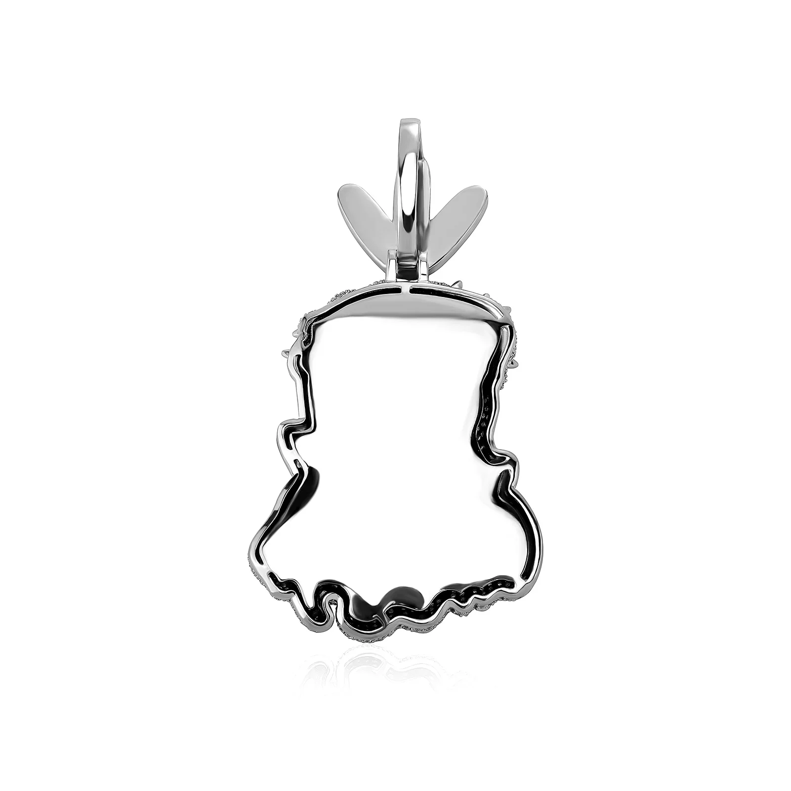 JINAO 2022 NEW European and American style Dripping Oil Pendant High Quality Ice Cravejado Cubic Zircon Can be used 10mm Cuban