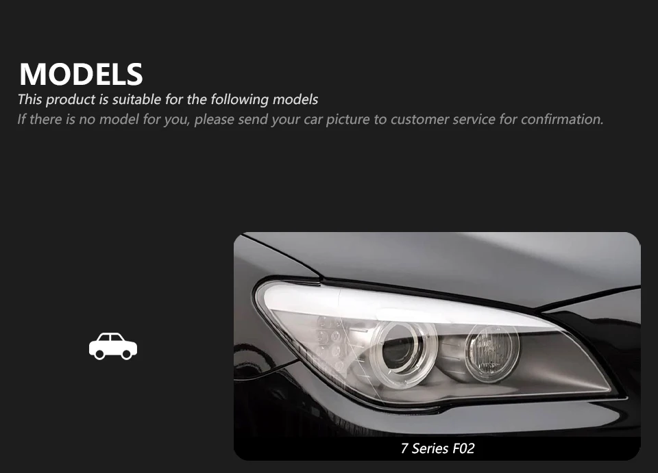 AKD Head Lamp for BMW F02 F01 7 Series LED Headlight 2009-2014 Headlights 735i DRL Turn Signal High Beam Angel Eye Projector