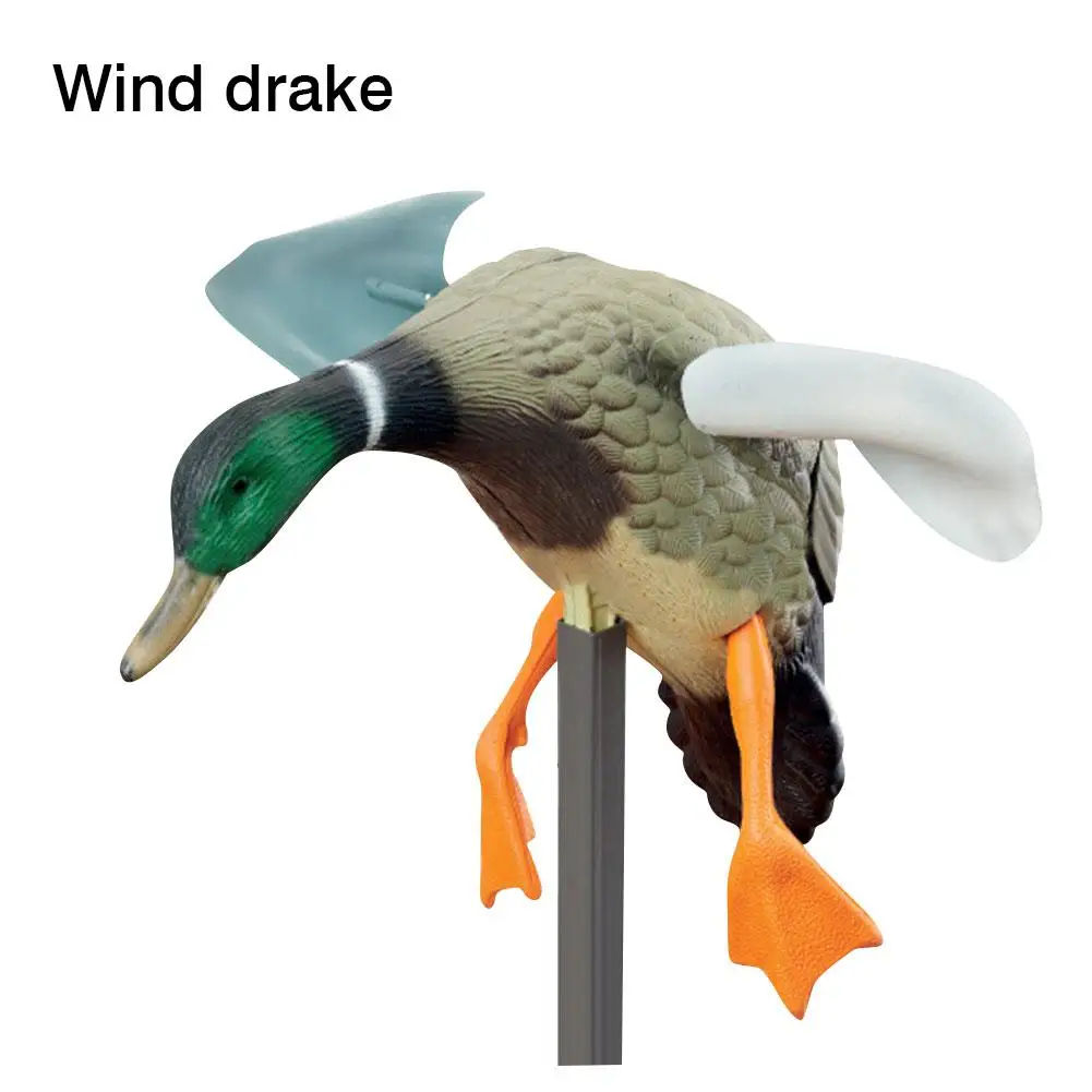 Duck Decoy Hunting Bait Hunting Bait Outdoor Duck Decoy Electric Or Wind Powered Motion Duck Decoy For Garden Backyard