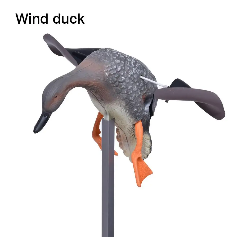 Duck Decoy Hunting Bait Hunting Bait Outdoor Duck Decoy Electric Or Wind Powered Motion Duck Decoy For Garden Backyard