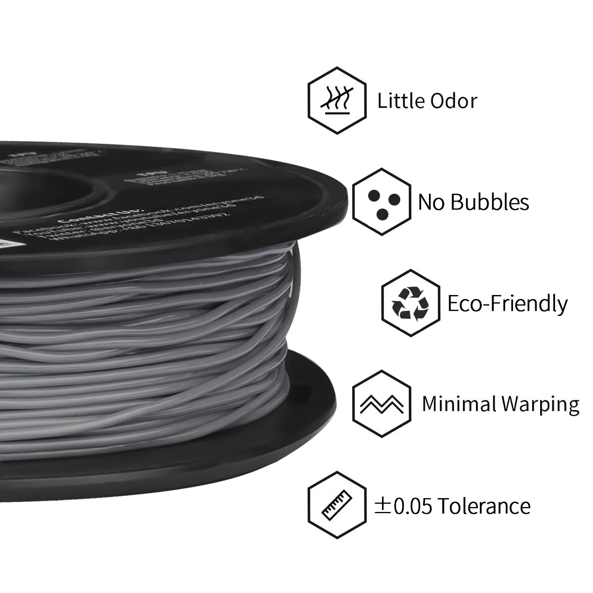 Eryone Flexible TPU Filament 1.75mm 3D Printing TPU Filament for 3D Printer 1 Spool 0.5kg New Arrival Fast Shipping