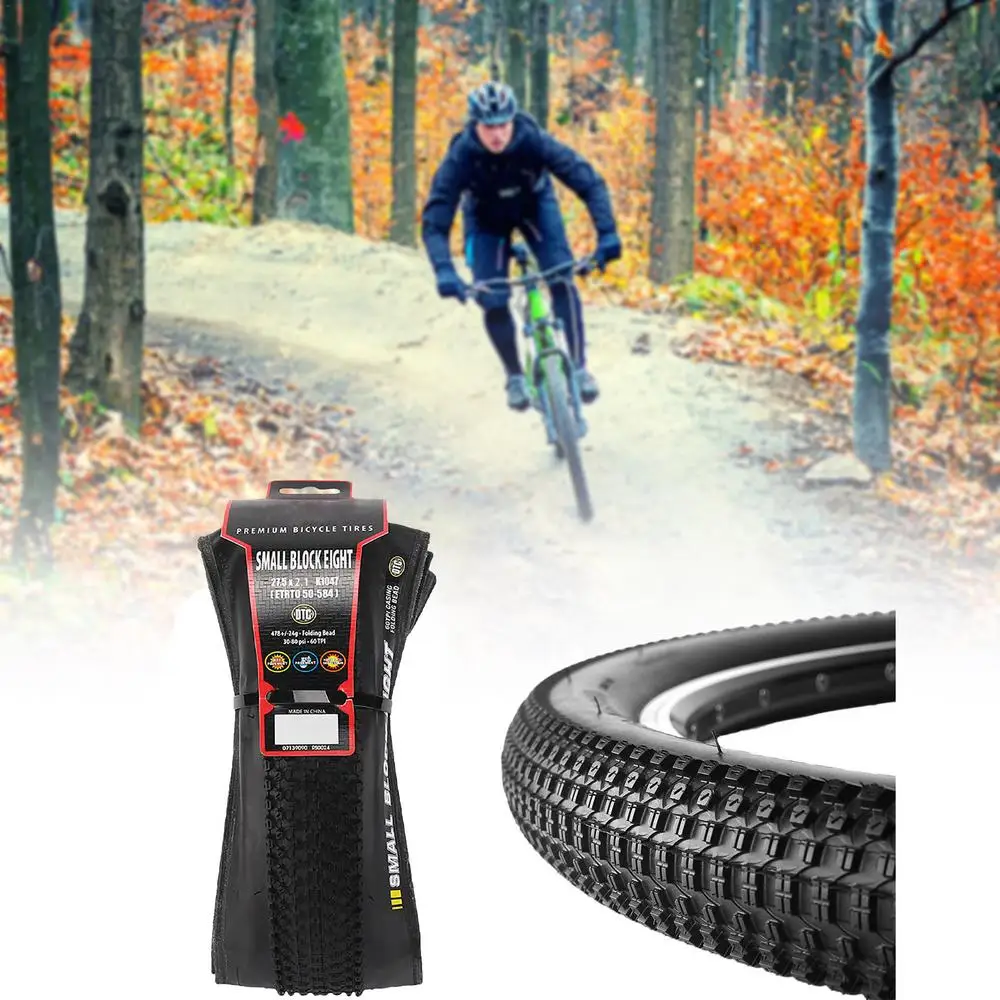 Bicycle Tire 26x1.95 26x2.1 27.5x1.95 27.5x2.1 Tires Anti Puncture Tyre Mountain Bike Off-road Downhill Tire