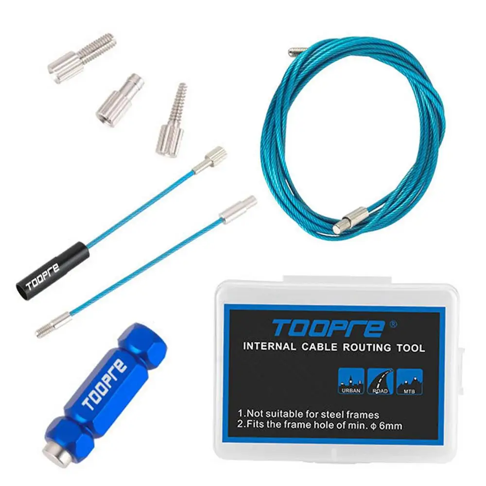 Bicycle Internal Cable Routing Tool Bike Shift Cable Hydraulic Wire Inner Cable Guide Repair Tool With Magnet Bike Accessories