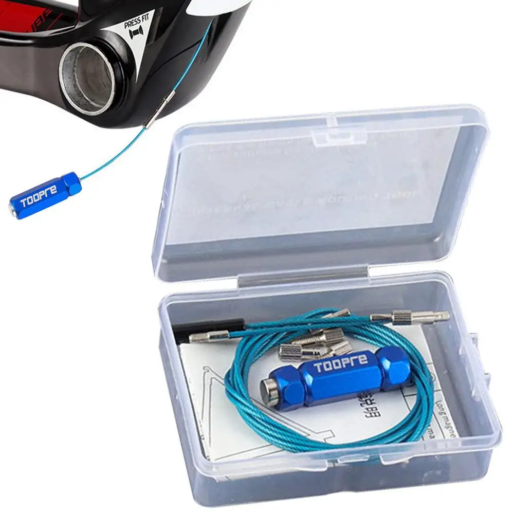 Bicycle Internal Cable Routing Tool Bike Shift Cable Hydraulic Wire Inner Cable Guide Repair Tool With Magnet Bike Accessories
