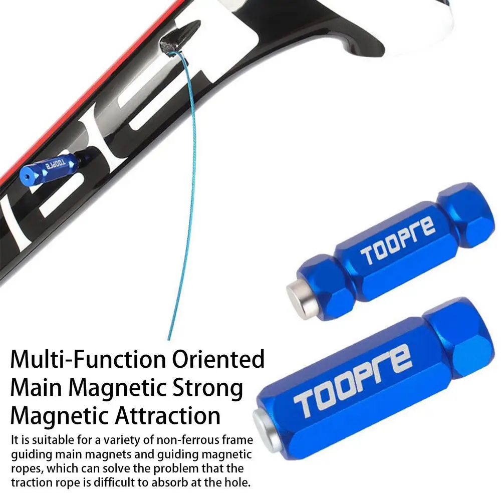 Bicycle Internal Cable Routing Tool Bike Shift Cable Hydraulic Wire Inner Cable Guide Repair Tool With Magnet Bike Accessories
