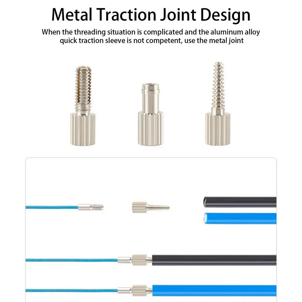 Bicycle Internal Cable Routing Tool Bike Shift Cable Hydraulic Wire Inner Cable Guide Repair Tool With Magnet Bike Accessories