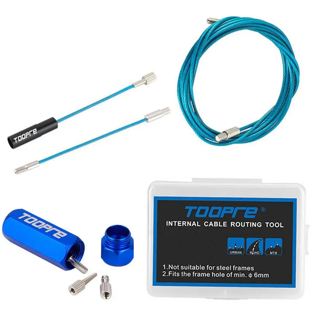Bicycle Internal Cable Routing Tool Bike Shift Cable Hydraulic Wire Inner Cable Guide Repair Tool With Magnet Bike Accessories