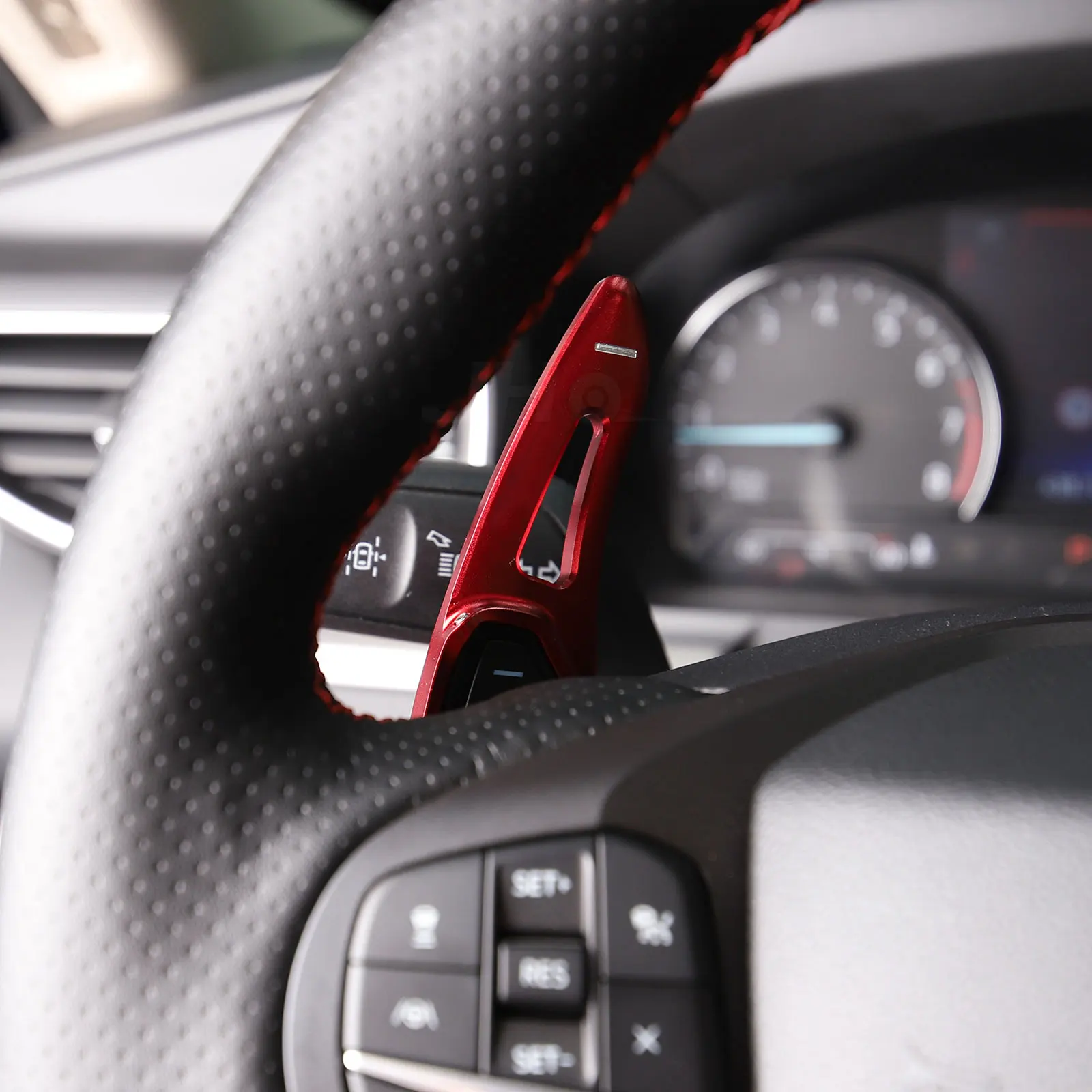 JHO Car Steering Wheel Shifter Extension Paddle for Ford Explorer 2020 2021 Base XLT Limited Platinum Interior Accessories