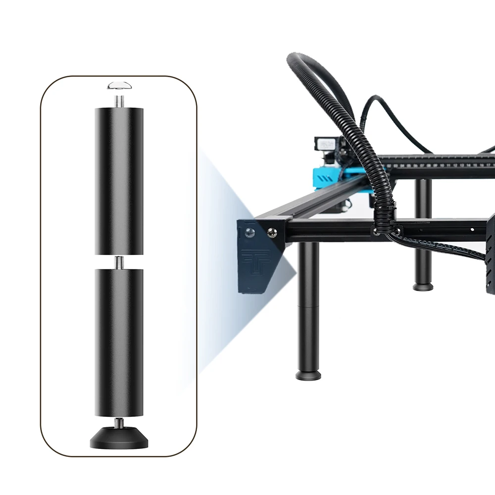 Twotrees Heightening Column Kit 150MM For TTS Machine Leg Expansion Compatible for 95% Machine