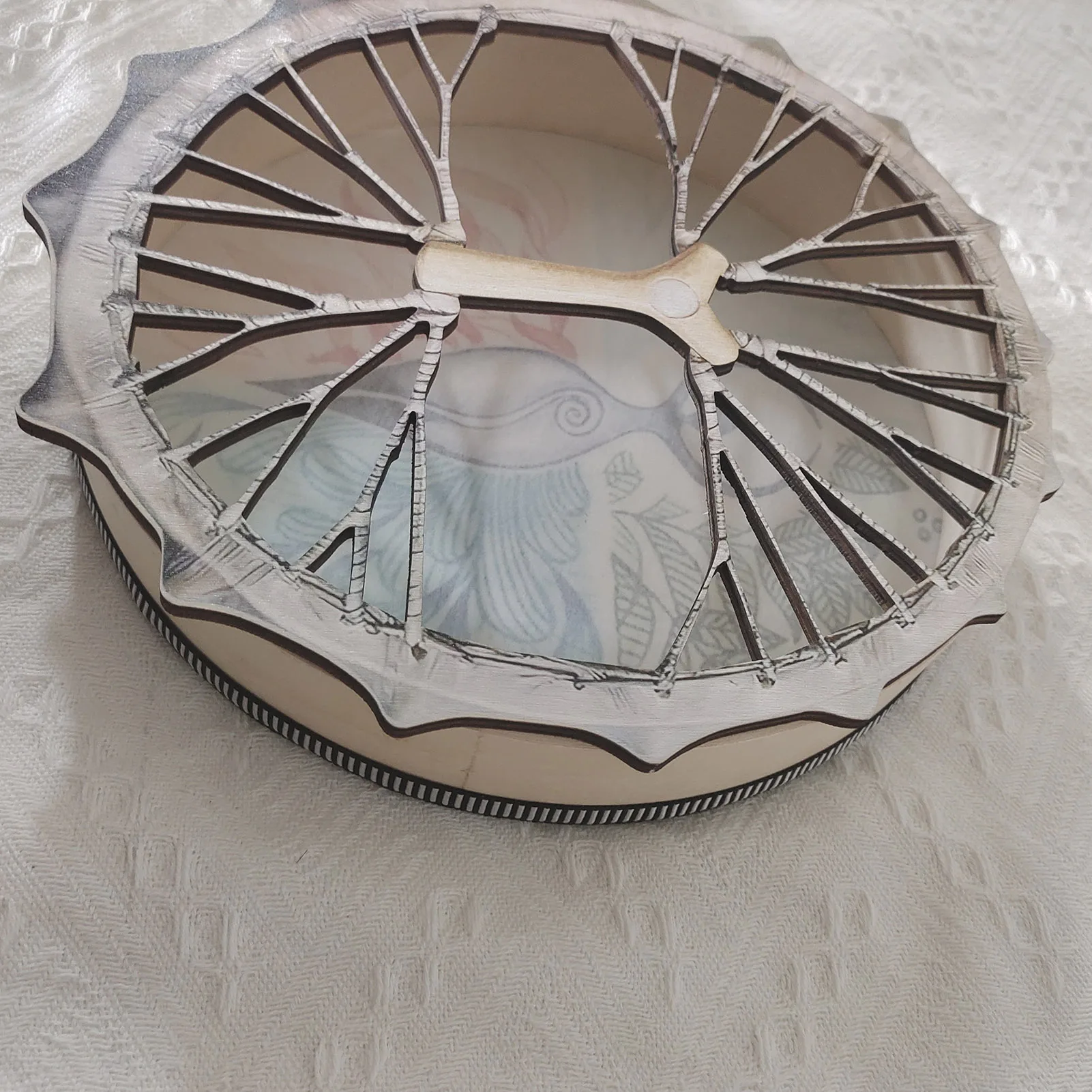 Shaman Drum Handmade Shamanic Drum Music Spiritual Bass Drum For Spiritual Music Sound Healing Adult Drum Reflection And