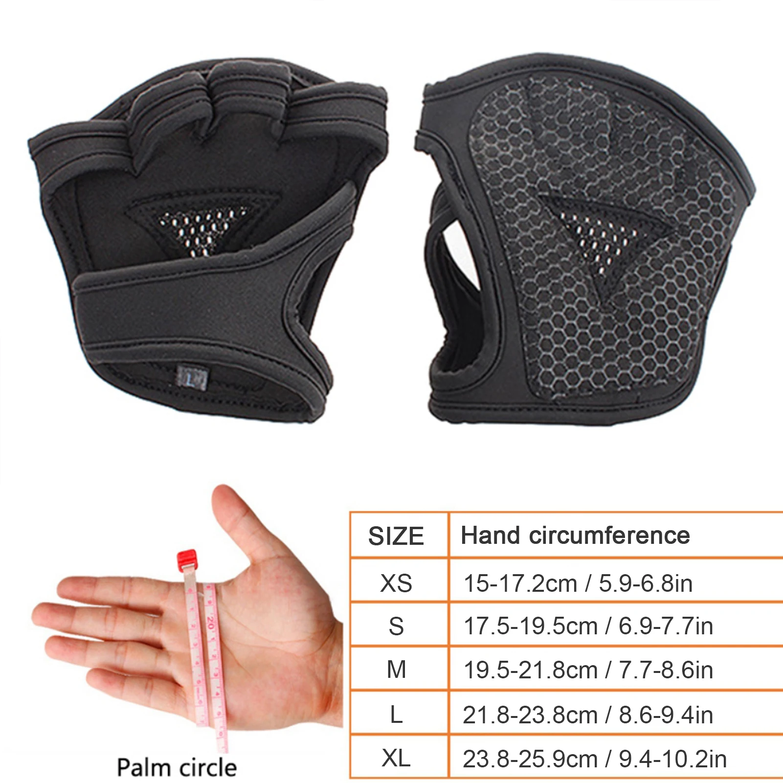 Lifting Palm Dumbbell Grips Pads Unisex Anti Skid Weight Cross Training Gloves Gym Workout Fitness Sports For Hand Protector