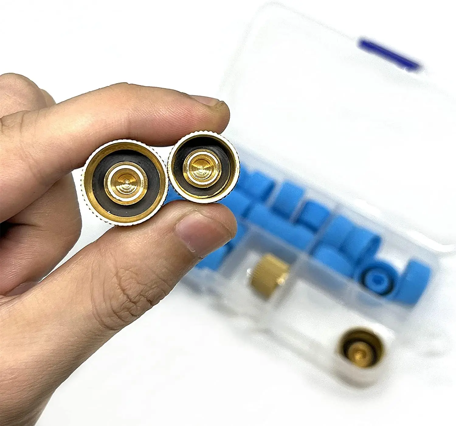 28pcs Car A/C Valve Cap, R134a R12 Service Valve High/Low Side Dust Cap, A/C Line Valve Core Cap M9 M10