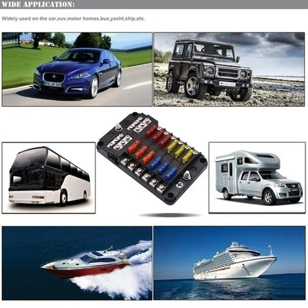 Car Fuse Blade Fuse Kit Fuses Automatic Truck Blade The Fuse Insurance Insert Insurance Of Xenon Piece Light Vehicle Accessories