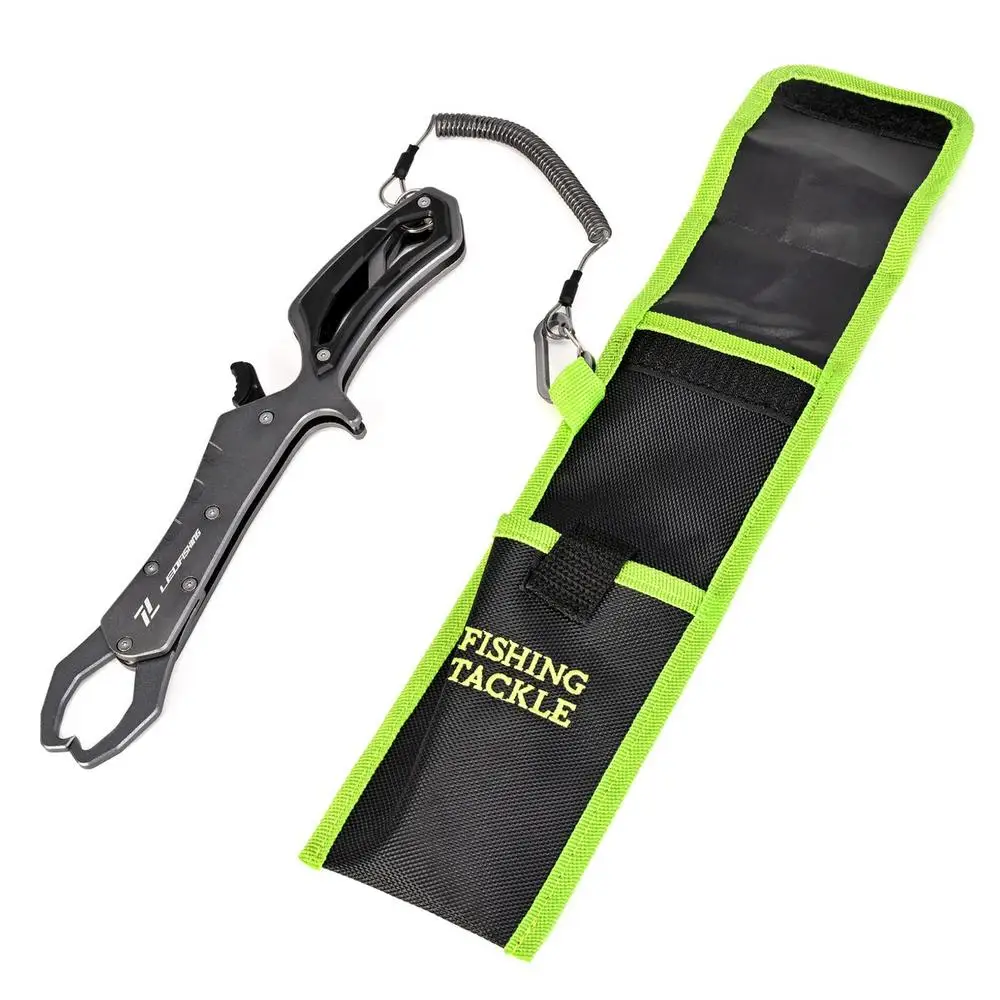 Catfish Mouth Pliers Aluminum Alloy Foldable Fishing Pliers Catfish Controller Holder Saltwater Lip Grip Tool Fish Lip Grippers