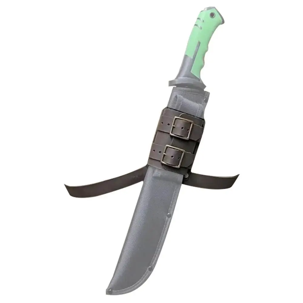 Vintage Medieval Swords Back Holster PU Leather Swords Strap Belt For Back Adjustable Shoulder Strap Swords Holder Weapons Case