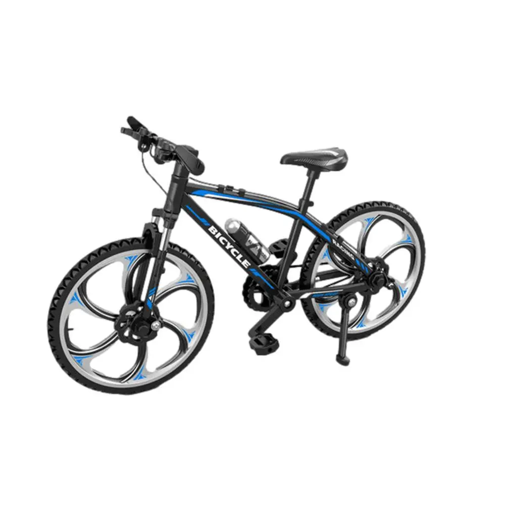 Mountain Bike Model Mini Metal Racing Bike Bicycle Model Portable MIni Metal Diecast Racing Bike Bicycle Model For Kids Children