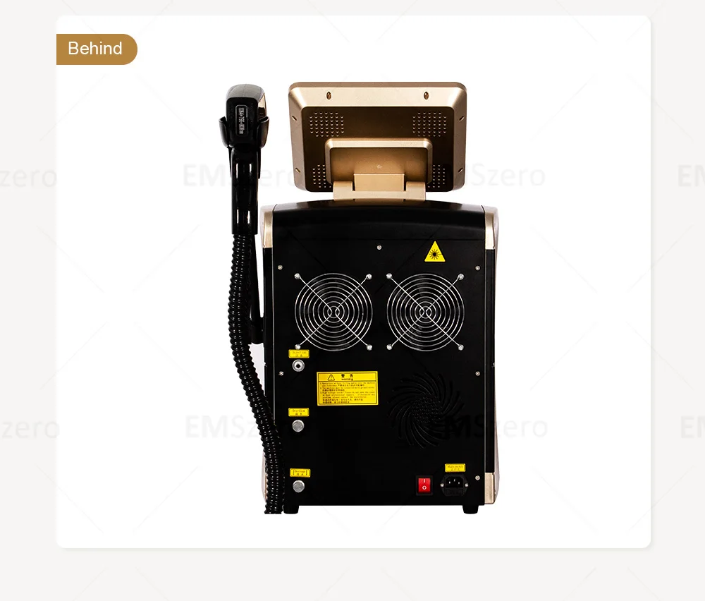 Portable 808 3wave Diode Permanent Hair Remove Fast Depilation Painfree Follicle Penetration Skin Rejuvenation Device