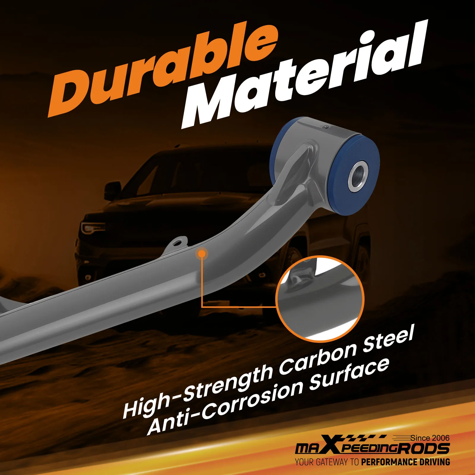 Brand New 2-4" Lift Upper Control Arms Set for GMC Sierra Silverado 2500HD 3500HD 2001-2010