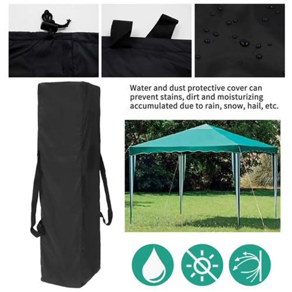 140cm Tent Bag Storage Bag Portable Waterproof Tent Pole Bag Universal Tent Pole Pack Camping Pole Bag Oxford Cloth Tent Bag