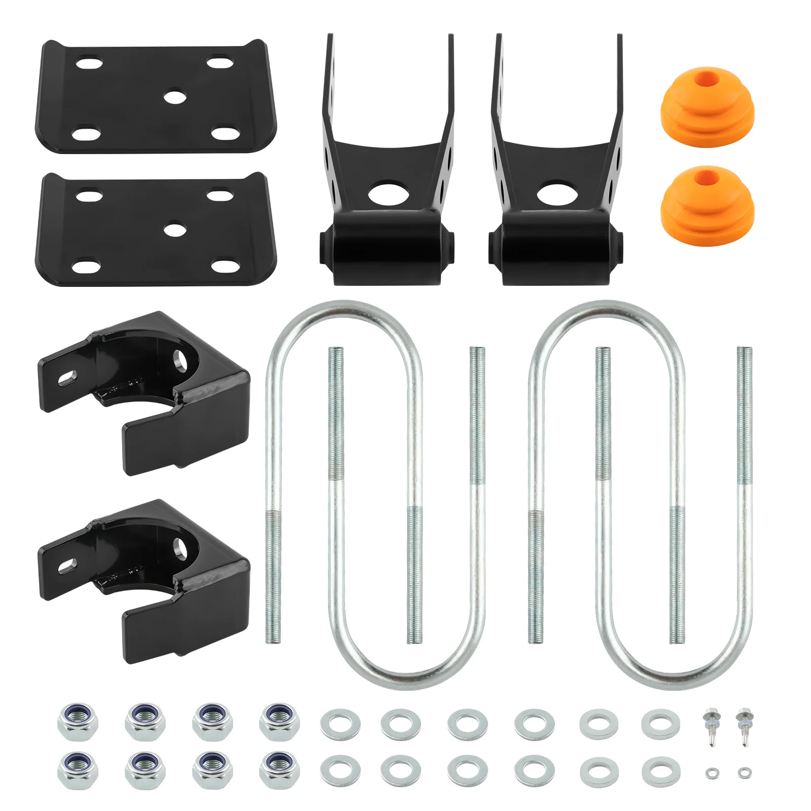 5" Rear Lowering Axle Flip Kit w/ Shackles For Dodge Ram 1500 2WD 2002-2008