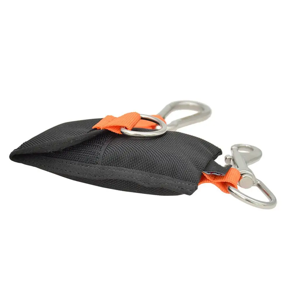 Freediving Rope 8.5 Ft Safety Free Diving Lanyard Scuba Diving Accessories Anti-Lost Strap With Carabiner Underwater Diving Tool