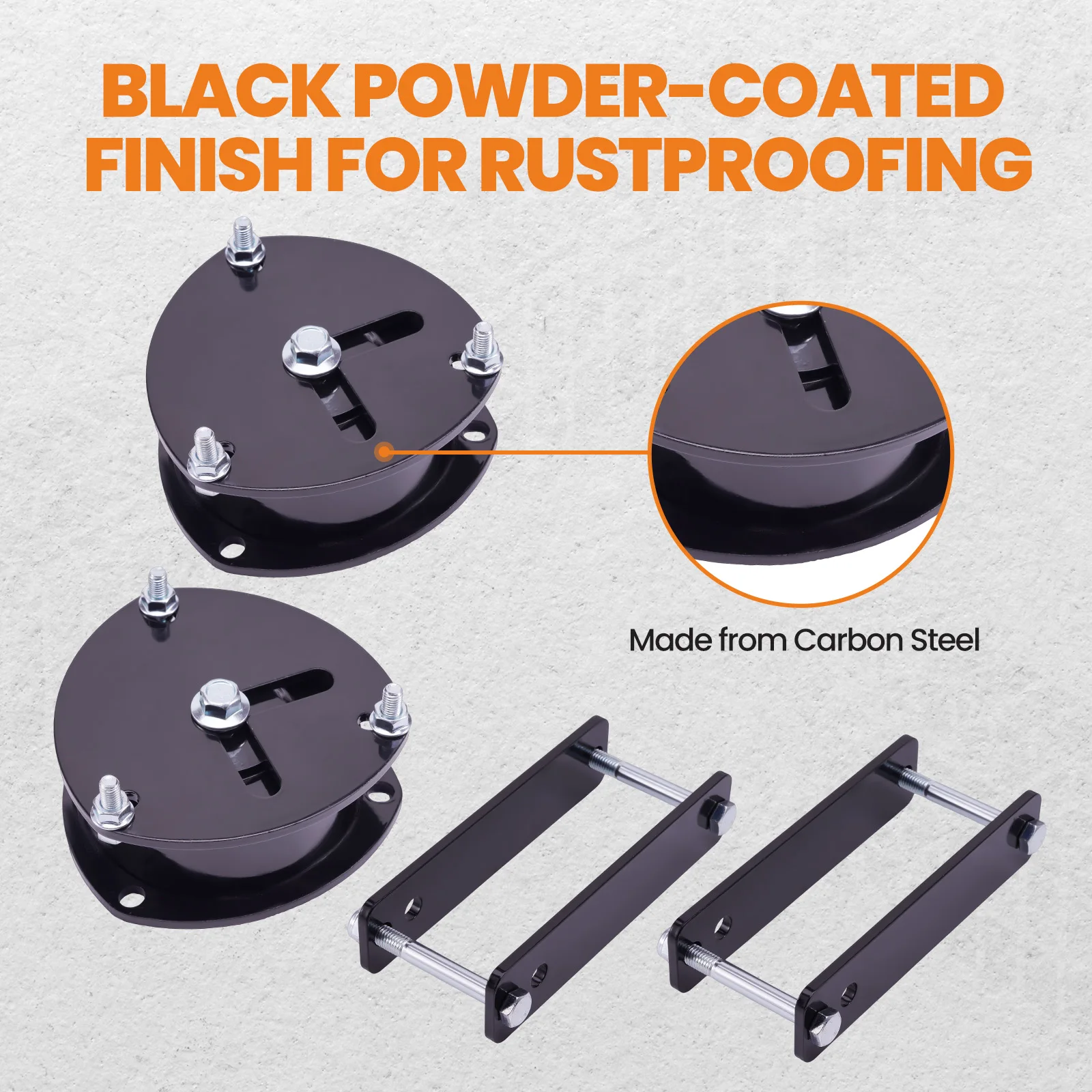 2in Lift Kit for Honda ACTY HA4 Models 1990-1998 Powder Coated