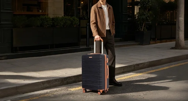 Travelhouse Luggage Set 4-Piece ABS Suitcase With Spinner Wheels, 24 Inch and 28 Inch with TSA Lock, 16, 20 Inch Carry On Luggage
