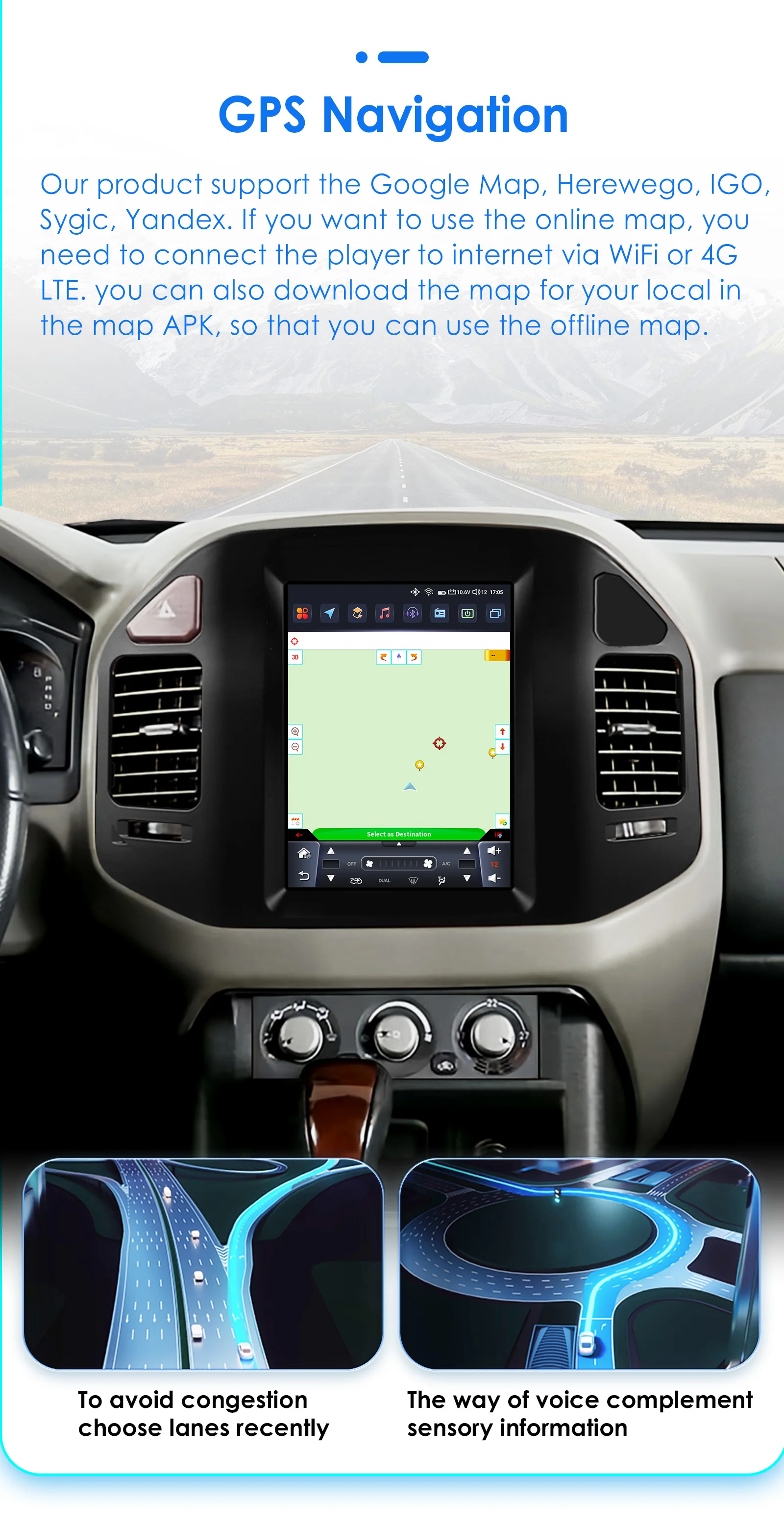 Hizpo 9.7" For Mitsubishi Pajero V60 V68 V73 1999-2006 Tesla Screen Car Android Multimedia Radio Stereo Carplay GPS Navigation